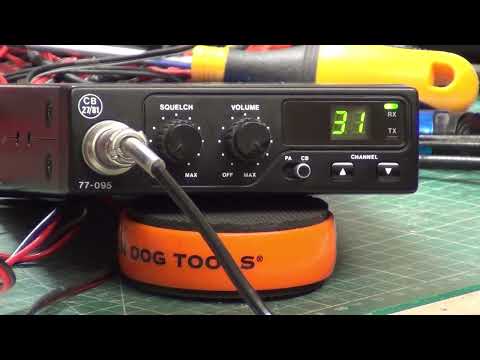 Midland 77-095 CB27/81 UK FM CB radio - On The Air test