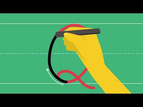 How to write a cursive letter "Q" in uppercase