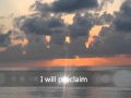 All heaven declares (with lyrics) - Martin Ball 