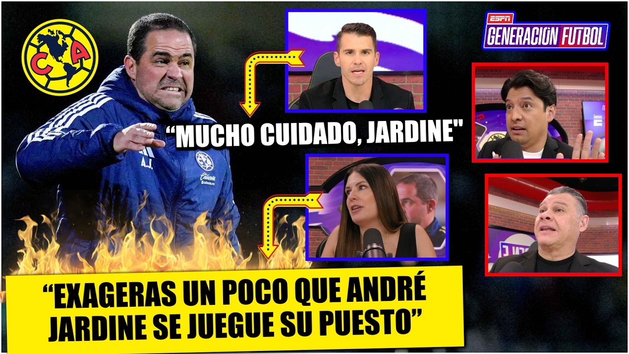ATENCIÓN a la ADVERTENCIA de Dipp: André Jardine SE JUEGA SU CONTINUIDAD en AMÉRICA | Generación F