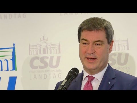 Seehofer und Söder sollen neues CSU-Spitzenduo bilden
