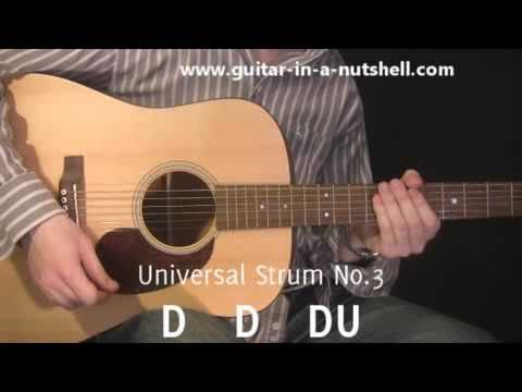 Guitar Lessons - My Top 3 Guitar Strums!