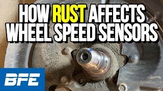 How rust affects wheel speed sensors | Tech Minute