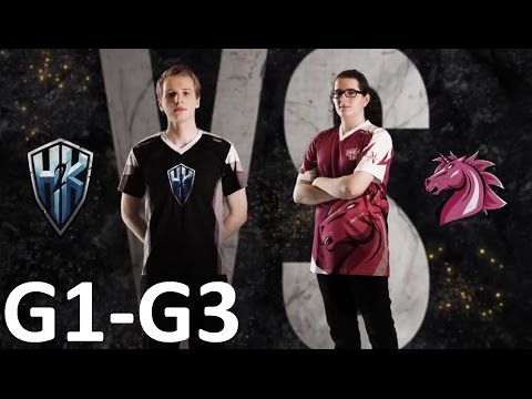 H2K vs UOL Game 1-3 Highlights - 2017 EULCS SPRING SPLIT - WEEK 7 DAY 2 - FULL HIGHLIGHTS