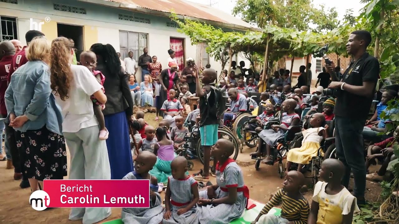 ARD hr Team filmt "Kleine Helden" in einer Schule mit Inklusion (© Hessischer Rundfunk – www.hr.de)