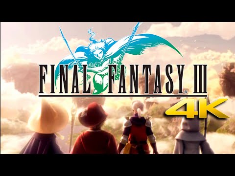 Final Fantasy 3: Remake 3D (2014) 100% FULL GAME - Gameplay Movie Walkthrough【4K UHD】