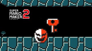 [マリオメーカー2] 仮面を避けよう (Cursed Key - [Super Mario Maker2])