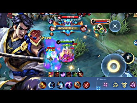 2023 best damage build for zilong = 1 shot high level damage