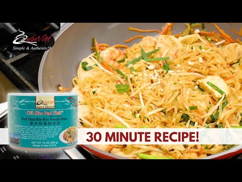 30 Minute Pad Thai Recipe | Made with Quốc Việt Foods Stir-Fry Base