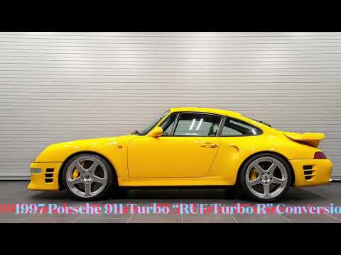 1997 Porsche 911 Turbo RUF by RUF Automobile