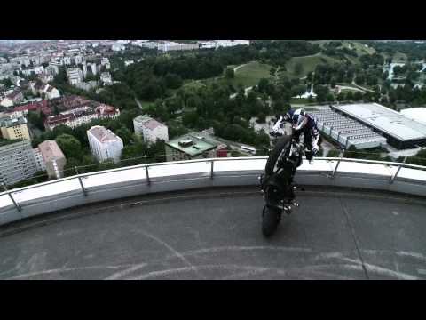 Chris Pfeiffer around, in and on top of the BMW headquarters