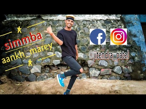 SIMMBA: Aankh Marey | Ranveer Singh, Sara Ali Khan | Jeet Dance Video