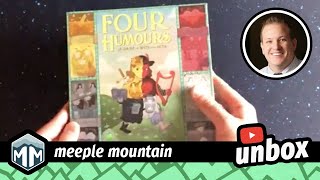 Four Humours - Prototype Unboxing