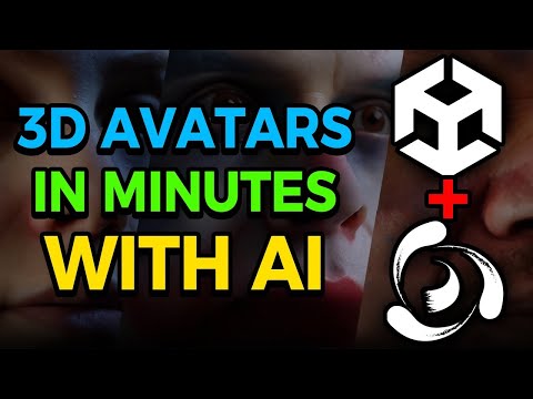 Thumbnail: This AI Creates Avatars In Minutes - ChatAvatar + Unity Tutorial