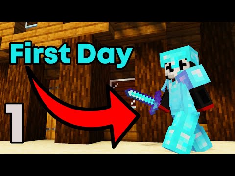 The BEGINNING Of My Minecraft Hardcore World...