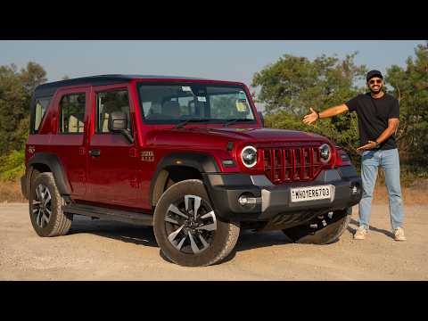 Mahindra Thar Roxx 5-Door Review in Hindi | Family 4x4 or Daily Driver?