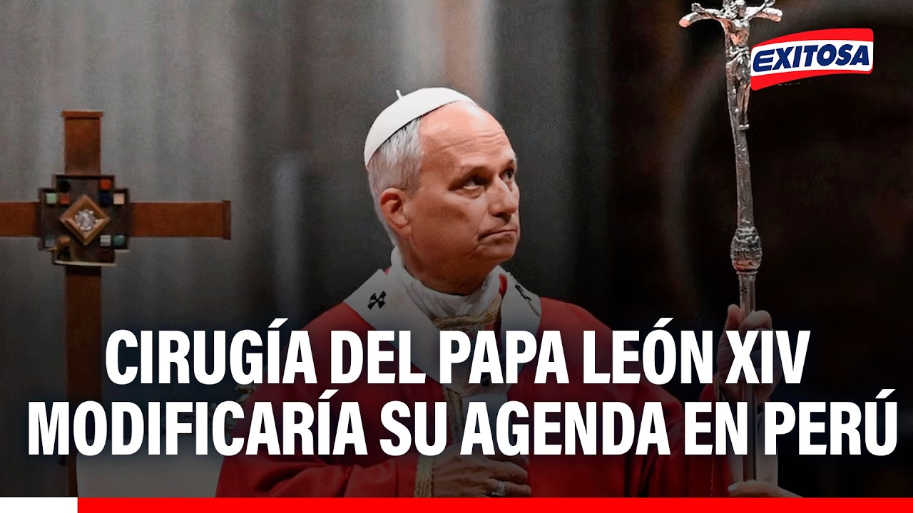 🔴🔵 Cirugía por nódulo pulmonar del papa León XIV podría modificar su agenda en Perú, señala oncólogo