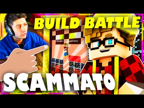 I WAS SCAMMED IN BUILD BATTLE IN MINECRAFT !!