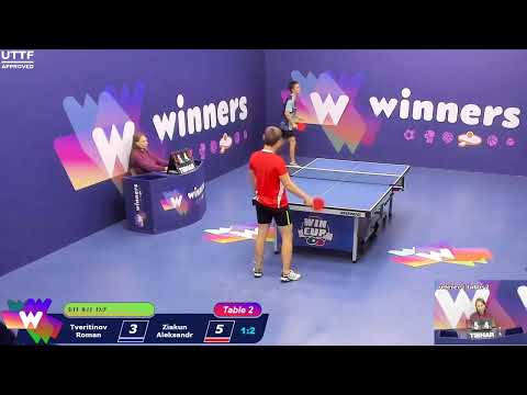 WINners CUP table 2  24.10 Tveritinov Roman - Ziakun Aleksandr 12:45