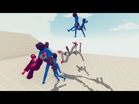 TRIO KICKBOXER Vs UNIT - TABS Totally Accurate Battle Simulator - 🔥 🔥
