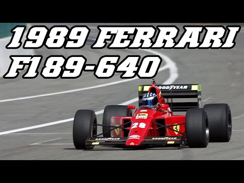 1989 Ferrari F1-89 640 at Spa 2012 incl. engine warm-up