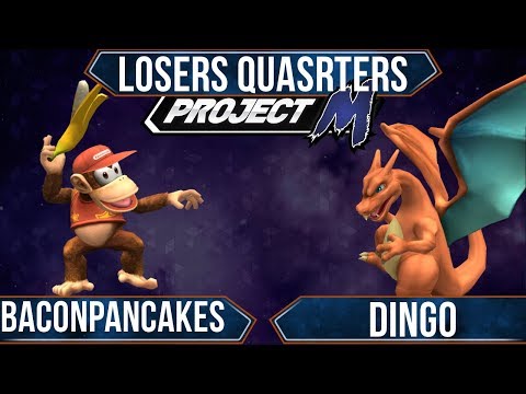 TO12 - BaconPancakes (Diddy) vs Dingo (Charizard) - Project M Losers Quarters