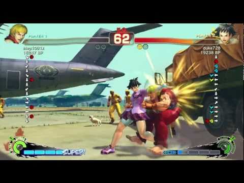 step1091x [Ken] vs Duke728 [Makoto] SSF4 Japanese Online Ranked Matches - Xbox Live