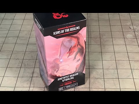 Bonus - Unboxing - Wizkids Amethyst Dragon Wyrmling Promo Box