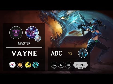 Vayne ADC vs Kalista - KR Master Patch 9.11