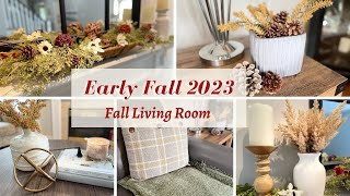 Early Fall 2023 Decorate with Me | Cozy Fall Decorating Ideas | Fall Living Room