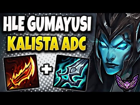 HLE Gumayusi Kalista vs Miss Fortune [ ADC ] Patch 25.24 Ranked Korea