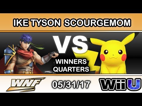 WNF 2.4 - Ike Tyson (Ike) Vs. SCB | Scourgemom (Pikachu) Winners Quarters - Smash Wii U