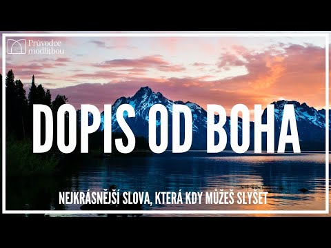 Dopis od Boha | Co Ti vzkazuje Bůh | Tohle je Boží| Důvěrný vzkaz od Boha| Průvodce modlitbou