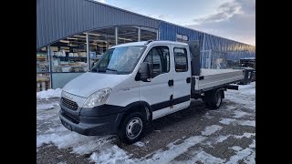 IVECO Daily 40C15 3.0D Open laadbak DC 7 pers GVW 3500 KG flatbed truck < 3.5t | Image 4 - Autoline