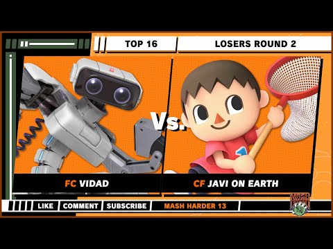 Mash Harder 13 - Top 16 - Vidad (R.O.B) VS JAVI ON EARTH (Villager) - Super Smash Bros. Ultimate