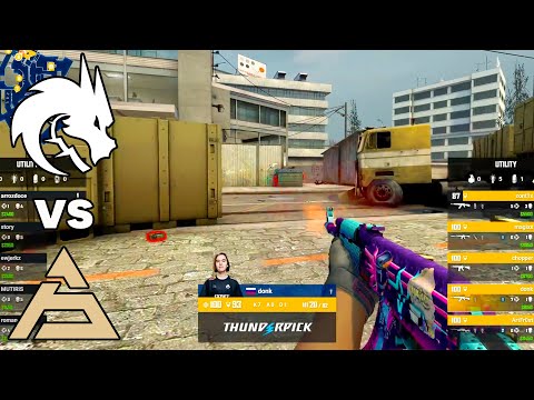 GRAND FINAL! - SAW vs Spirit - HIGHLIGHTS Map 1 - Thunderpick World Championship 2023 | CSGO
