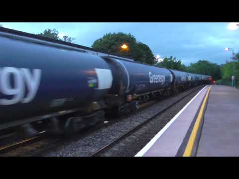 GBRF Class 66 no: 66722 @ Chepstow {6E31} 14/08/2018.