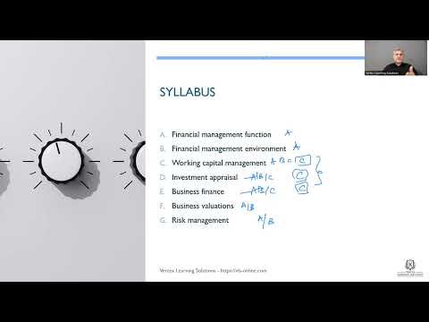 ACCA FM (F9) - Orientation Session | Dec 2025 Financial Management Exam Preparation