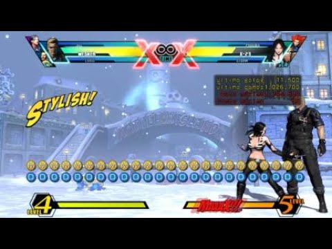 UMvC3 Wesker 1 million/1 bar combo concept (GOff) ft STARS