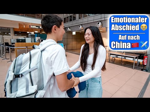 Farewell to Johann 😭✈️ 15-hour flight to China & upgrade business class surprise | Mamiseelen