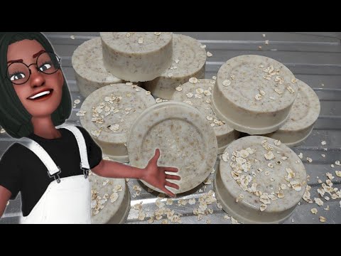 Aprenda a fazer sabonete de aveia e mel