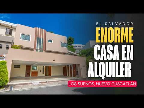 🏡 CASA DE TRES NIVELES en alquiler en Nuevo Cuscatlán