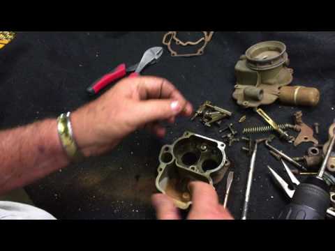 CHARLIE PRICE VINTAGE SPEED PART 1 of 4 HOLLEY 94 (DISASSEMBLY AND INSPECTION)