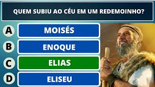 25 PERGUNTAS E RESPOSTAS SOBRE A BÍBLIA NÍVEL FACÍL - QUIZ BÍBLICO