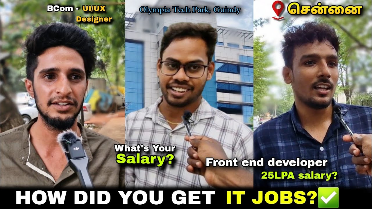 I visited a top IT Park in Chennai and found out this about its software engineers - tamil