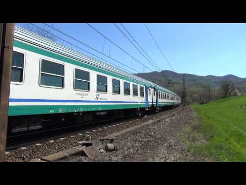 IL SALUTO DEL REGIONALE V. IN TRANSITO A RIGOROSO. (AL) 15 - 4 - 2015,