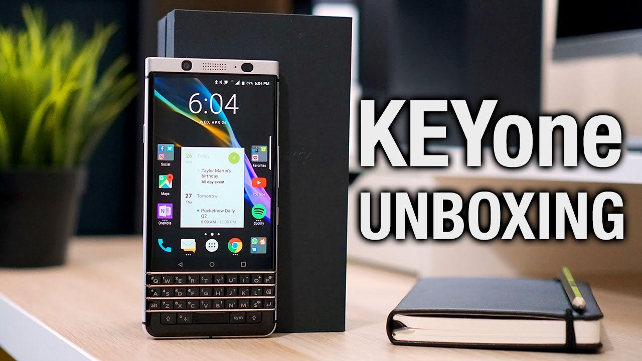 BlackBerry KEYone unboxing: it's finally here! | Pocketnow