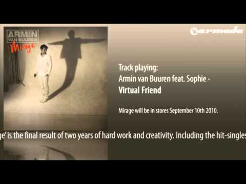 Armin van Buuren feat. Sophie - Virtual Friend