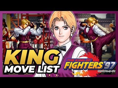 KING MOVE LIST - The King of Fighters '97 (KOF97)