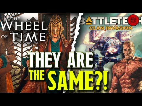 Did The Wheel Of Time COPY Battletech?! The INSANE Similarities!